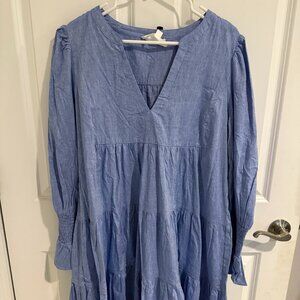 NWT! Tuckernuck Chambray Kenzo Dress (XXL)